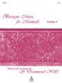Baroque Music For Manuals  Volume 5