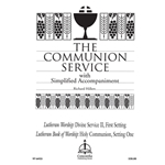 The Communion Service with Simplified Accompaniment