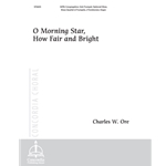 O Morning Star, How Fair and Bright (Full Score) (Ore)