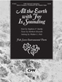 All the Earth with Joy Is Sounding (Full Score)