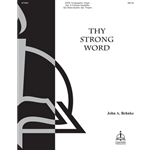 Thy Strong Word (Full Score) (Behnke)