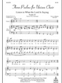 Three Psalms for Unison Choirs
