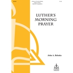 Luther's Morning Prayer