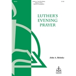 Luther's Evening Prayer