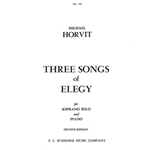 Three Songs of Elegy