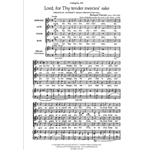 Lord, For Thy Tender Mercies' Sake