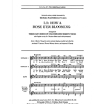 Two Christmas Carols: Lo, How a Rose & While Shepherds Watched