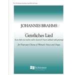 Geistliches Lied (Lass dich nur nichts nicht dauren/O heart subdued with grieving)