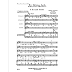 Two Christmas Carols (In natali Domini: Psallite unigenito)
