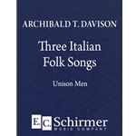 Three Italian Folk Songs (The Serenaders: The Silver Moon: Tell Me)
