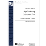 April is in my mistress' face