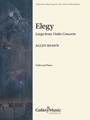 Elegy:  Largo from Violin Concerto