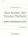 Variations on Nun Komm Der Heiden Heiland