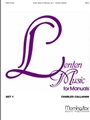 Lenten Music For Manuals