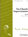 Ten Chorale Improvisations  Set 9