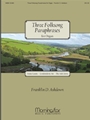 Three Folk Song Paraphrases