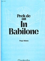 Prelude on In Babilone