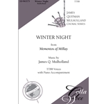 Winter Night: from "Mementos Of Millay"
