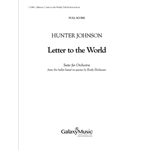 Letter to the World (Full Orchestra Score)
