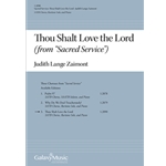 Sacred Service: Thou Shalt Love the Lord