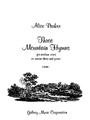 Three Mountain Hymns