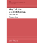 This Talk Has Got to Be Spoken (As?m yi di ka)