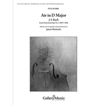 Air in D Major:  from Orchestral Suite No. 3, BWV 1068 (Full Score)