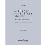 For a Breath of Ecstasy (Full Score)
