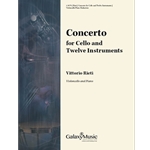 Concerto for Cello and Twelve Instruments (Cello/Piano Reduction)