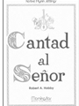 Cantad Al Senor