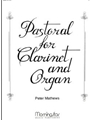 Pastorale for Clarinet and Organ