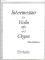 Intermezzo for Violin and Organ