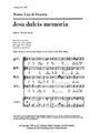 Jesu Dulcis Memoria