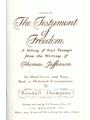 Testament Of Freedom