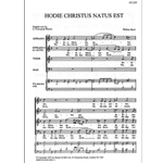 Hodie Christus natus est