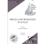 Preces and Responses in B-flat