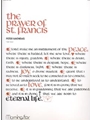 The Prayer of St. Francis