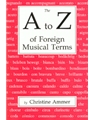 A To Z Of Foreign Musical Terms
