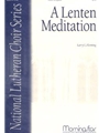 Lenten Meditation