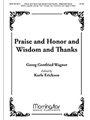 Praise & Honor & Wisdom & Thanks