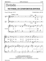 To Thee O Comforter Divine