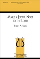Make a Joyful Noise to the Lord