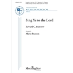 Sing Ye to the Lord