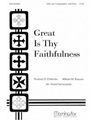 Great Is Thy Faithfulness