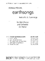 earthsongs: 1. O sweet spontaneous earth