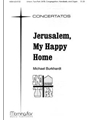 Jerusalem, My Happy Home