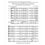 Thou knowest, Lord, the secrets of our hearts