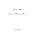 Aria for Cello and Piano (Score & part)
