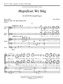 Magnificat, We Sing