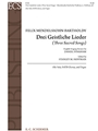 Drei Geistliche Lieder (Three Sacred Songs)